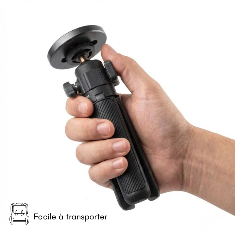 Avantages du mini trépied téléphone magnétique