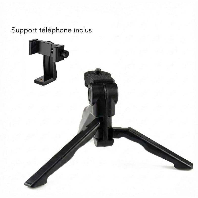 Information sur le mini trépied téléphone pliable
