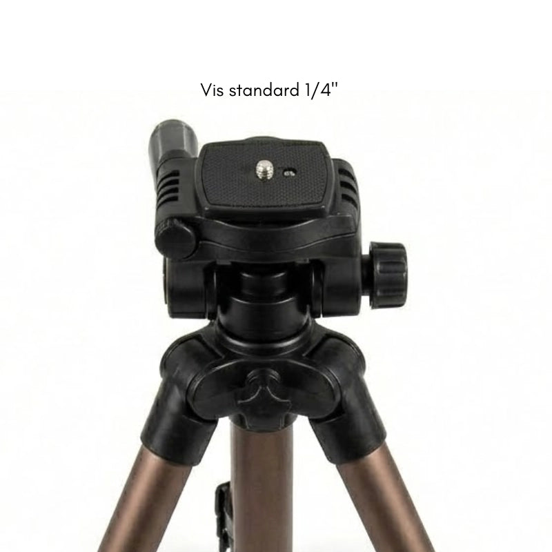 Information sur le trépied aluminium bronze