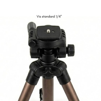 Information sur le trépied aluminium bronze