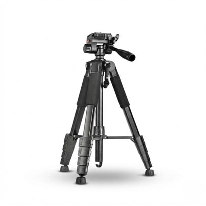 Trépied appareil photo 188 CM grips en mousse sur fond blanc