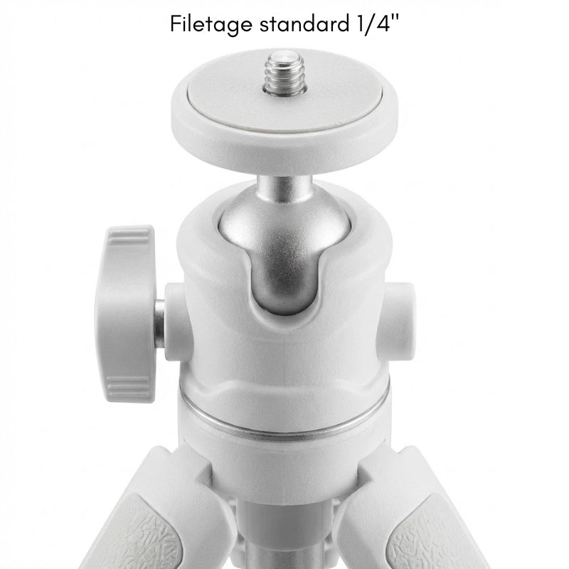 Information sur le trépied bureau blanc