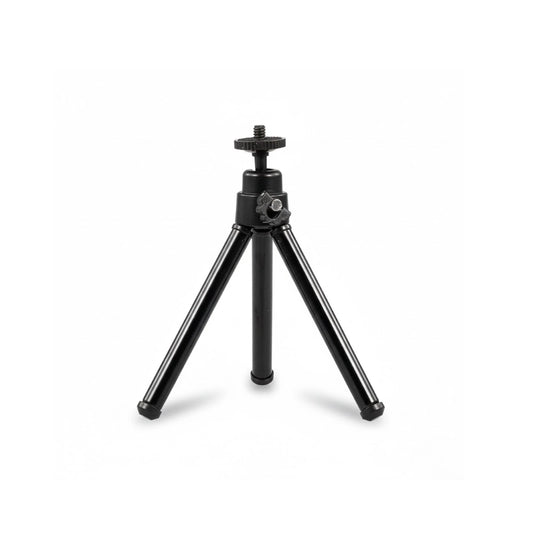 Trépied bureau noir sur fond blanc