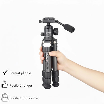 Avantages du trépied carbone jambes multi angles