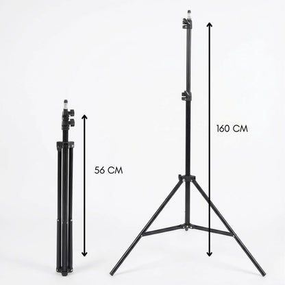 Dimensions du trépied iPhone 160 CM noir