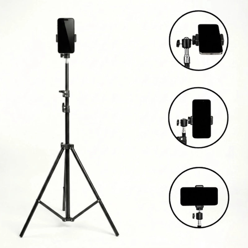 Informations d'utilisations du trépied iPhone 160CM noir