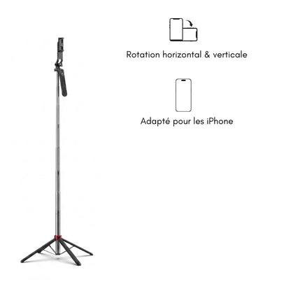 Informations sur le trépied iPhone 170 CM motif rouge