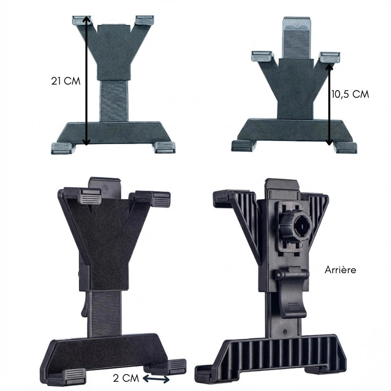 Informations des supports du trépied iPad 136 CM noir