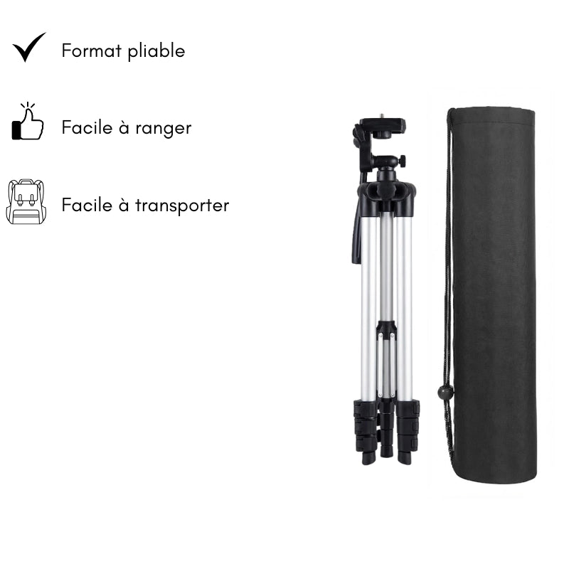 Avantages du trépied jumelles argent