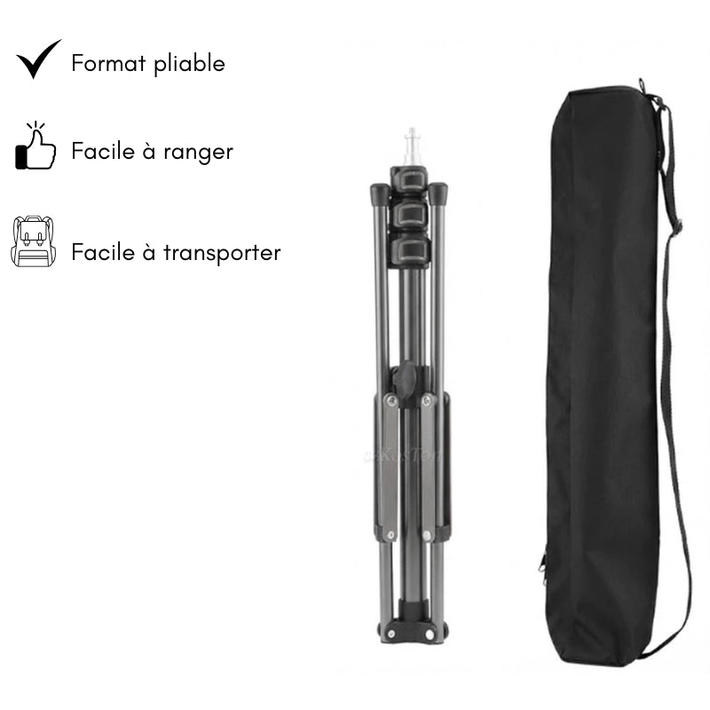 Avantages du trépied lumière motifs gris