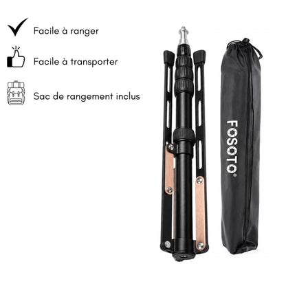 Avantgaes du trépied lumière motifs beiges 