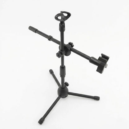 Trépied micro double supports vu d'en haut