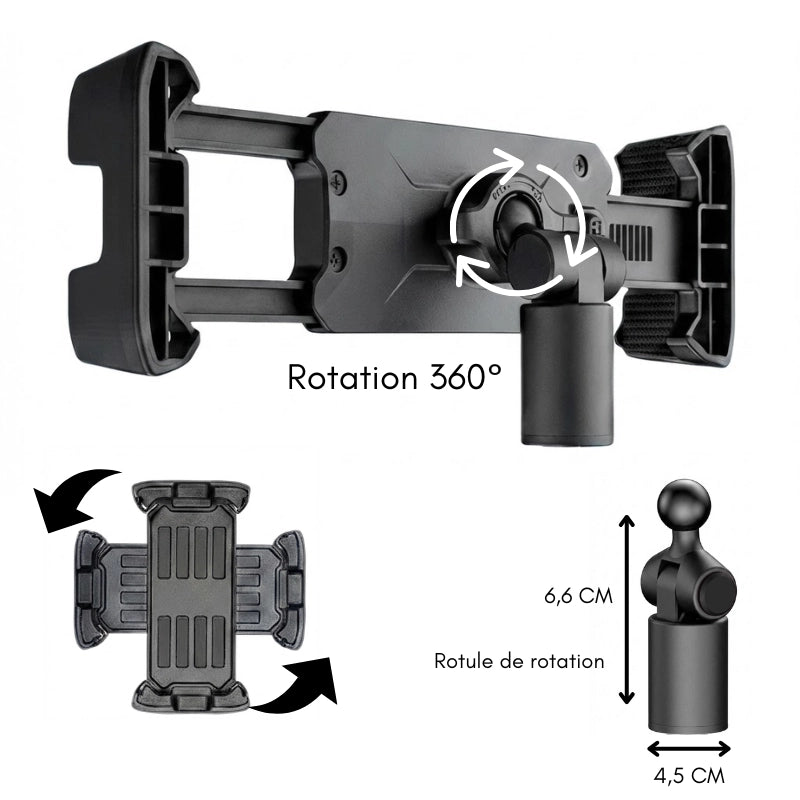 Avantages du trépied tablette 160 CM noir