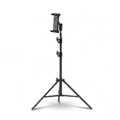 Trépied tablette 160 CM noir sur fond blanc
