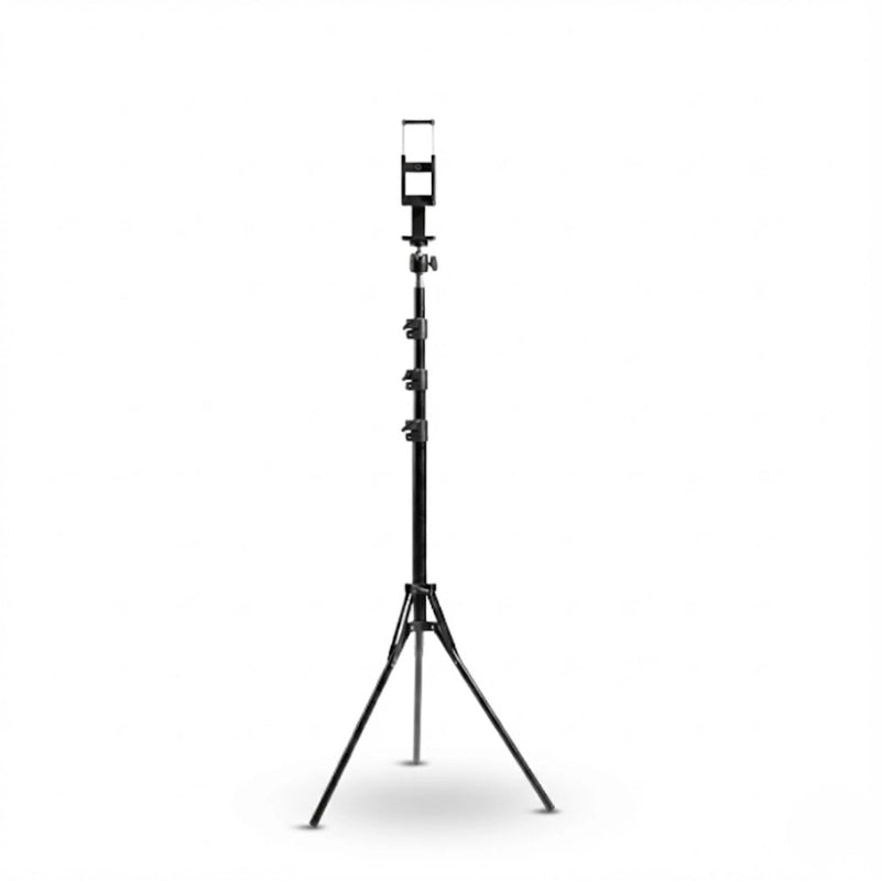 Trépied tablette 200 CM noir sur fond blanc