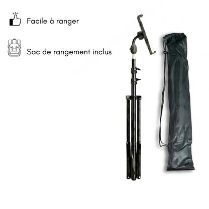 Avantages du trépied tablette noir