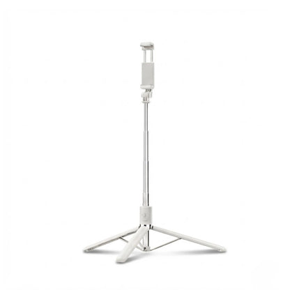 Trépied téléphone 170 CM blanc sur fond blanc