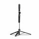 Trépied téléphone 170 CM noir sur fond blanc