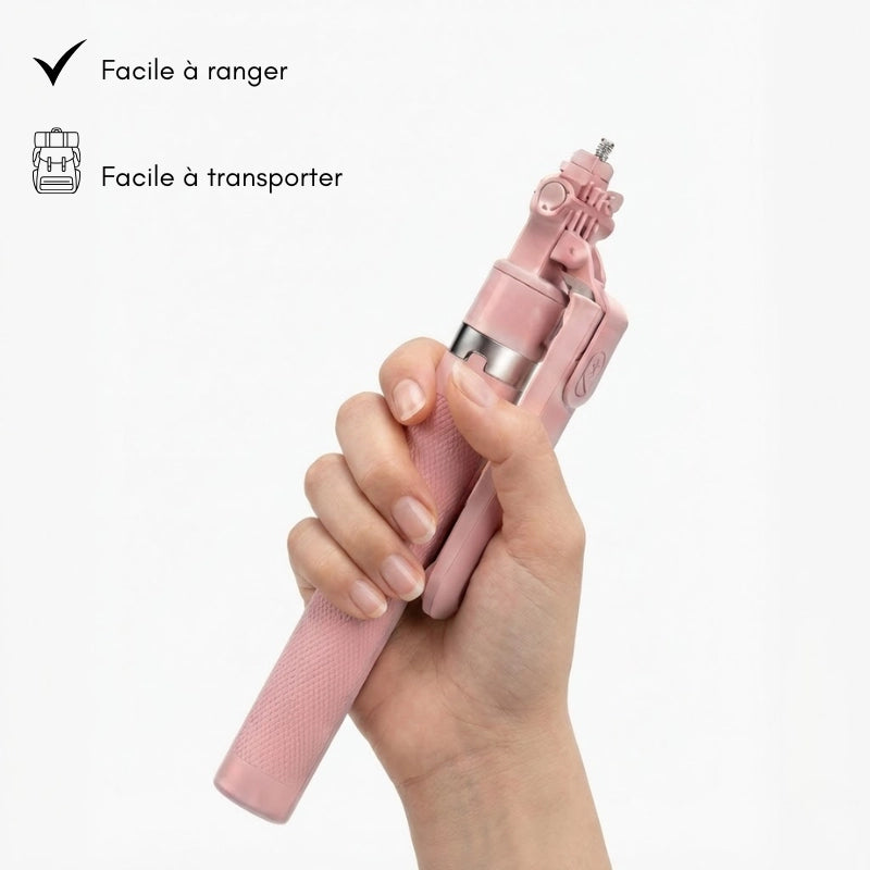 Avantages du trépied téléphone 170 CM rose