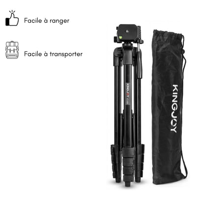 Avantages du trépied téléphone 172 CM noir